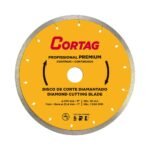 DISCO DE CORTE DIAMANTADO CONTÍNUO 254MM